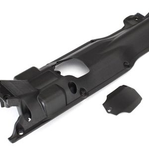 Skidplate trasmissione nero con coperchio