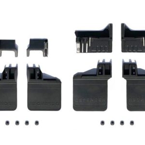 KIT AGGIORNAMENTO PIASTRA PROTEZIONE TRX4 POLIURETANO ft/RR -16 PEZZI GPM ROADTECH SCALE ACCESSORI TRX4 DEFENDER nero