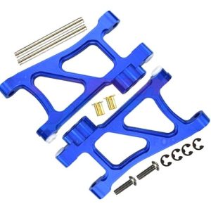 BRACCIO INFERIORE ANTERIORE IN LEGA - 1PR blu GPM TAMIYA TT02B