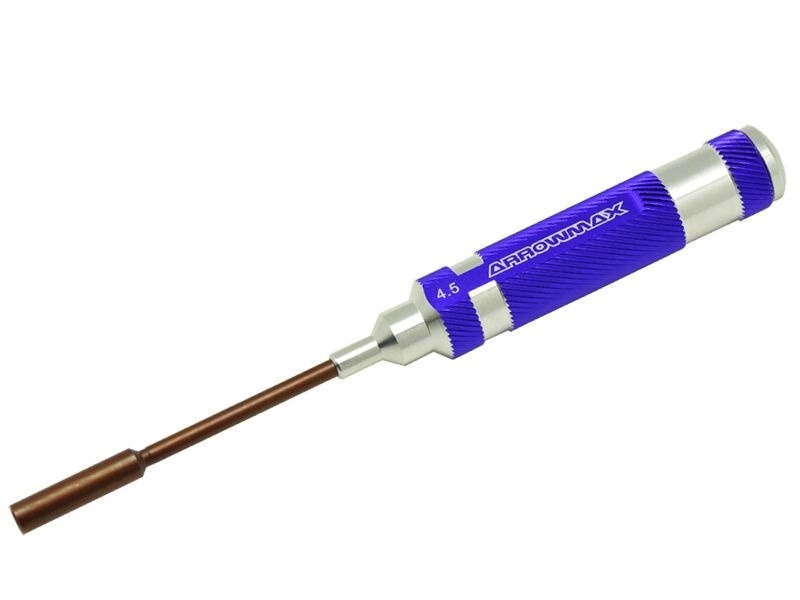 NUT DRIVER 4.5 X 100MM ARROWMAX (PURPLE Tools)