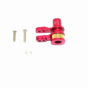 SERVOSquadretta  IN ALLUMINIO 25T CON MOLLA INCORPORATA -SET 4 PEZZI rosso GPM TRX XMAXX 8S 6S