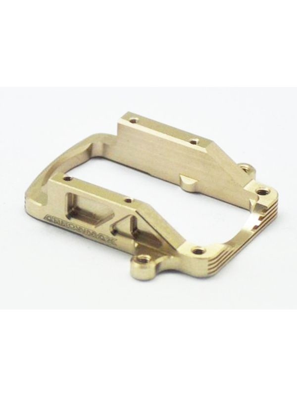 One Piece Engine Mount (brass) ARROWMAX (Option Parts for Mugen MRX5)