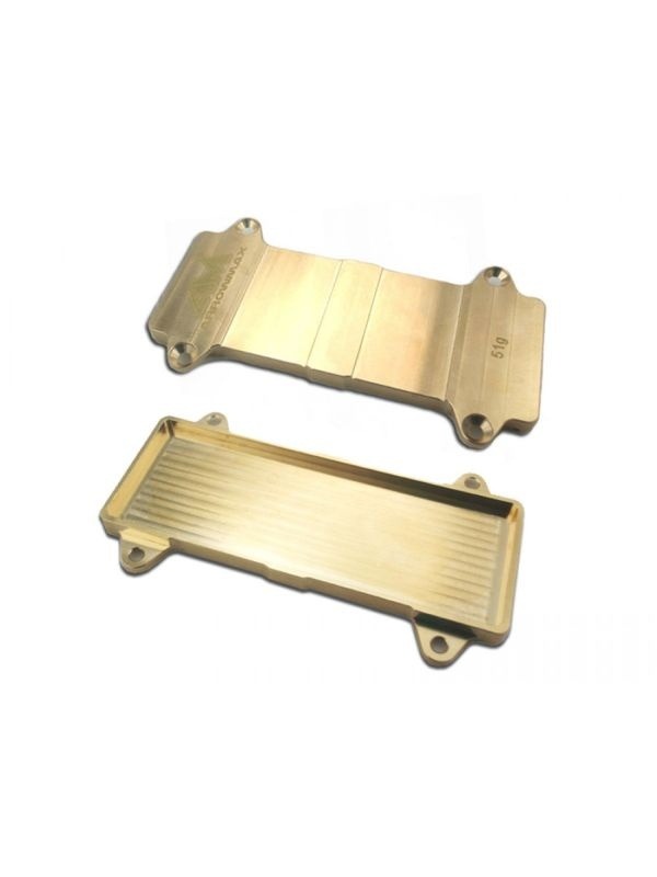 Battery plate (brass) ARROWMAX (Option Parts for Mugen MRX5)