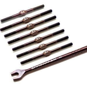 Turnbuckle Set for Xray XB4 (Spring Steel)) ARROWMAX (Titanium Turnbuckle)