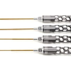 CACCIAVITE ESAGONALE Set .050, .063, .078, .093 X 120mm - 4-T ARROWMAX (Honeycomb Tools Black Golden)