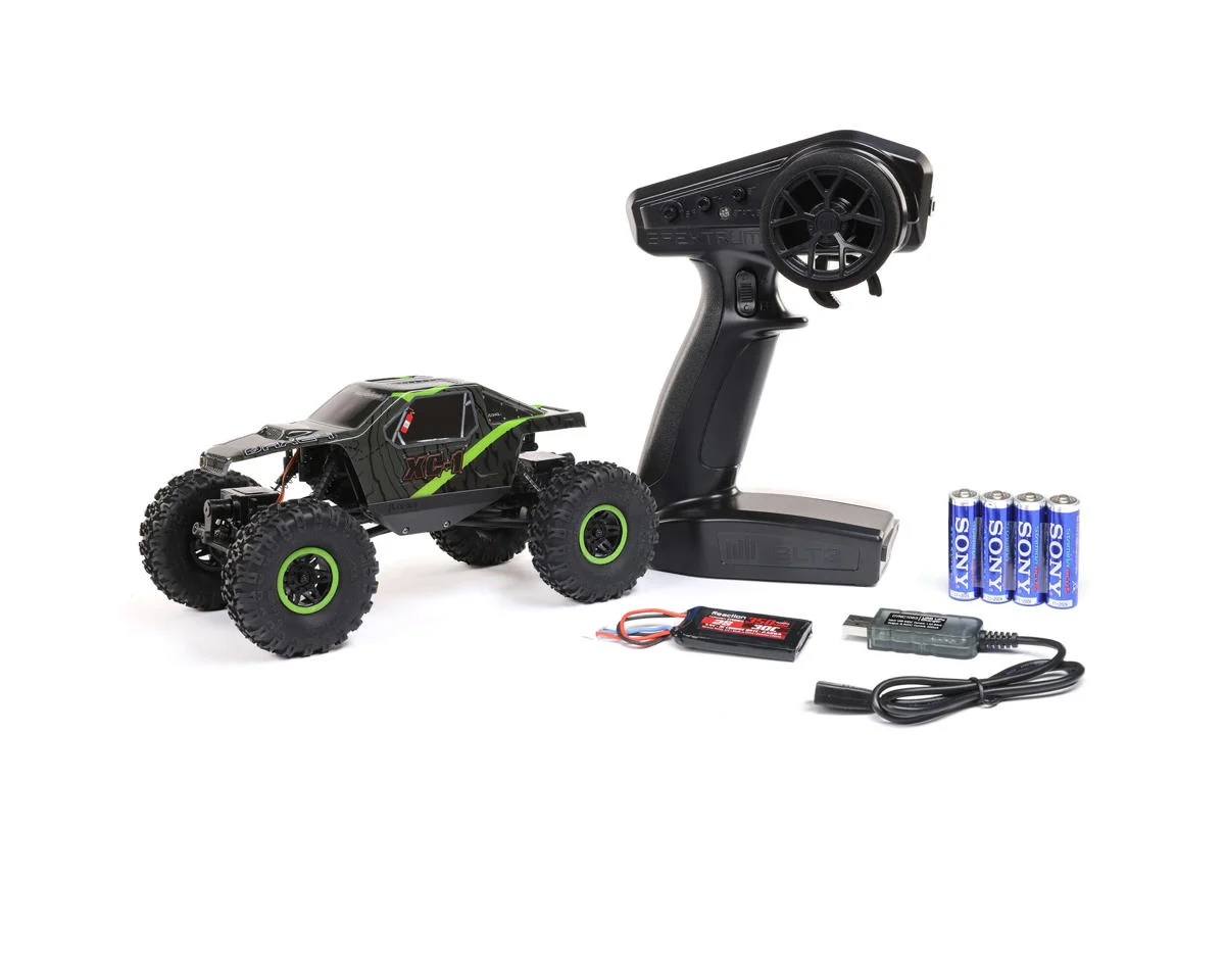 1/24 AX24 XC-1 4WS Crawler Brushed RTR Green - immagine 3