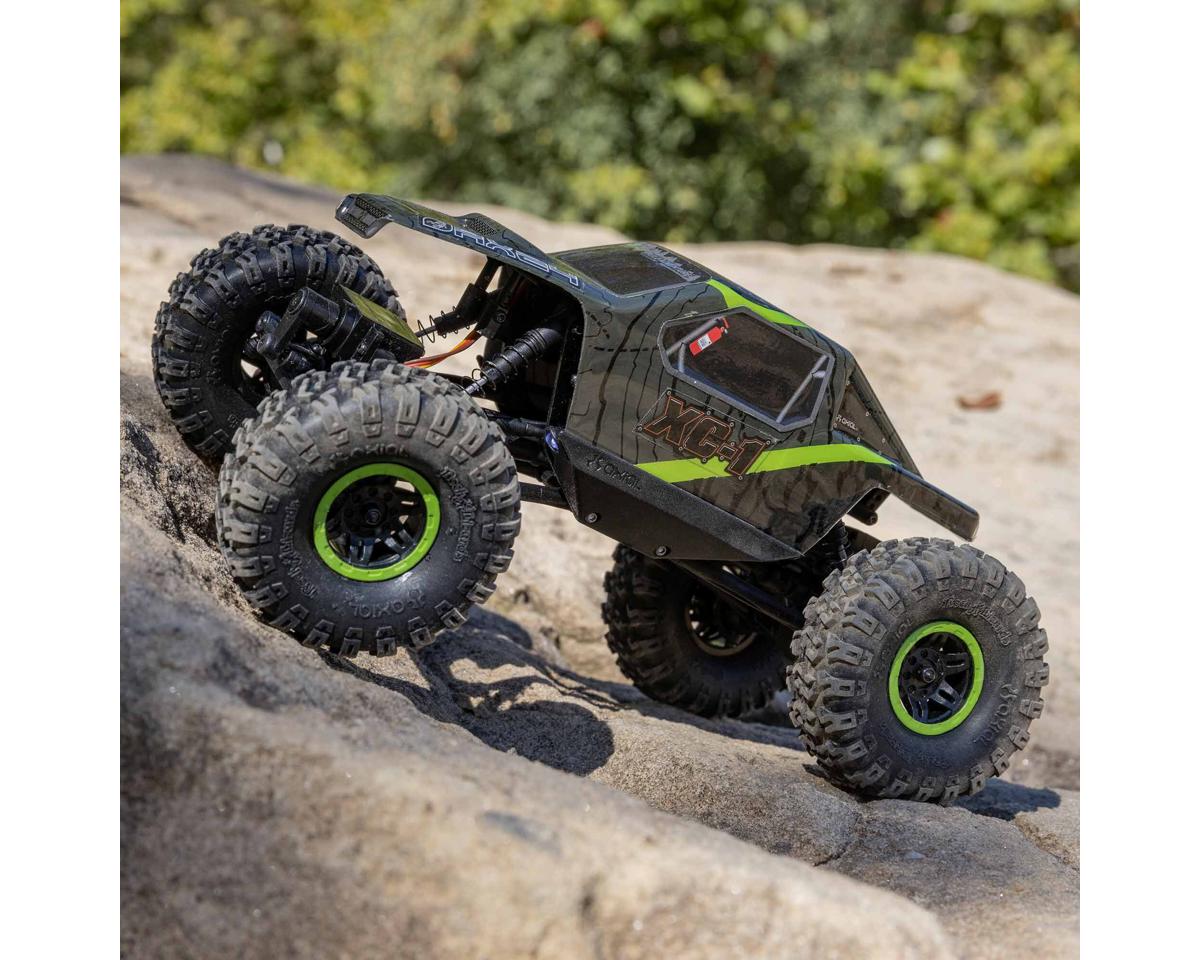 1/24 AX24 XC-1 4WS Crawler Brushed RTR Green - immagine 2