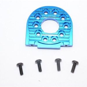 SUPPORTO MOTORE REGOLABILE IN LEGA (16T-25T)1PC (TT02, TT02B) GPM TAMIYA TT02B blu