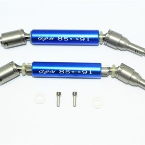 ALBERO MOTORE CVD ANTERIORE IN ACCIAIO INOSSIDABILE 304+ALLUMINIO -SET 6 PEZZI GPM TRX XO-01 blu