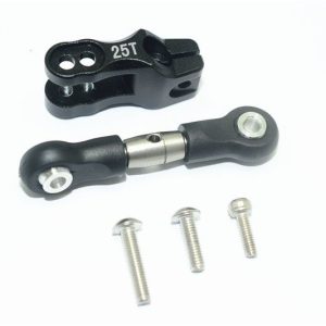 SERVOSquadretta  IN ALLUMINIO CON TIRANTI REGOLABILI IN SST-SET 5 PZ GPM TRX UDR nero