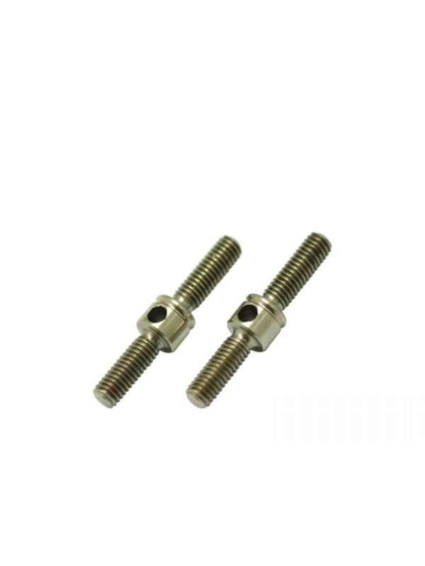 Adj.Turnbuckle L/R 20MM (Titanium) (2) ARROWMAX