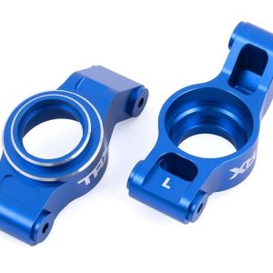 Portamozzi Posteriori Dx+Sx in alluminio 6061-T6 - Blu