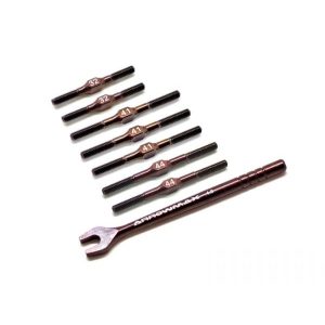 Turnbuckle Set for Yokomo B-MAX4 (Spring Steel) ARROWMAX (Option Parts for Yokomo B-MAX4 Ver.3)
