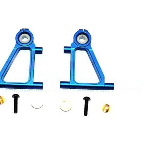 SET BRACCI INFERIORI ANTERIORI IN LEGA -1PR blu GPM TAMIYA TT01