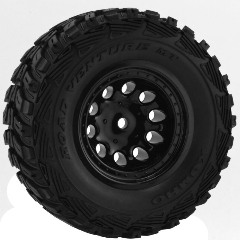 Cerchi Revolver SC 12mm neri (Slash 2WD anteriori)