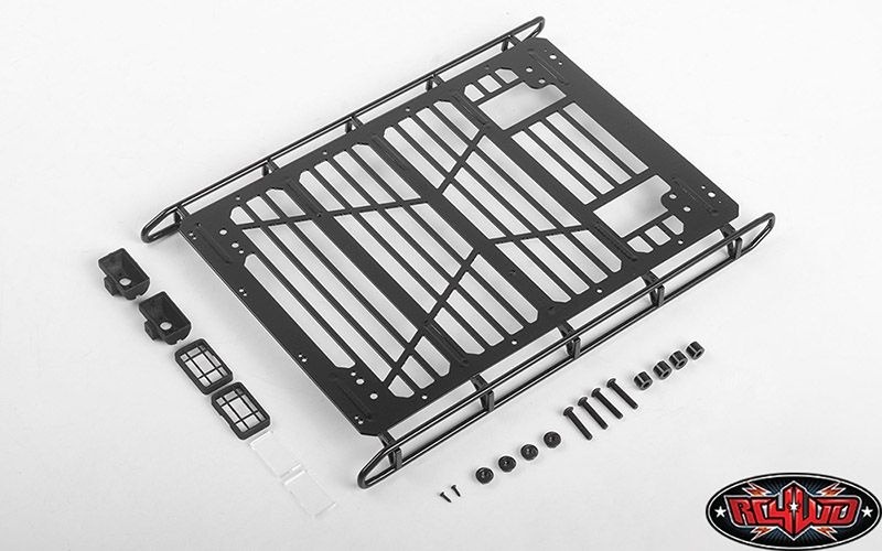 Adventure Roof Rack w/ Rear Lights for Traxxas TRX-4 Mercede RC4WD