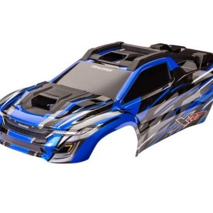 Carrozzeria XRT Verniciata Blu, assemblata con supporti clipless e protezioni
