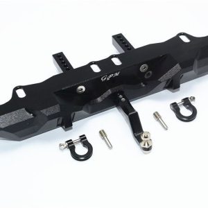 PARAURTI POSTERIORE IN ALLUMINIO CON ANELLI A D -SET 11 PEZZI nero GPM TRX TRX4 DEFENDER