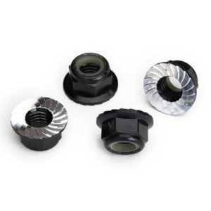 dadi flangiati alluminio 5mm neri (4)