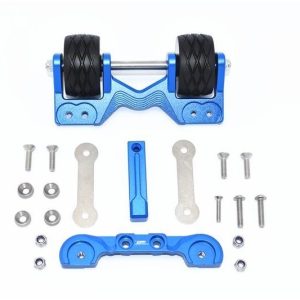 RUOTA POSTERIORE REGOLABILE IN ALLUMINIO -SET 20PZ30 blu GPM TRX 1/10 MAXX