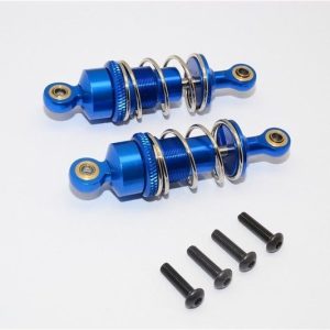 SFERA IN LEGA REGOLABILE ANTERIORE/POSTERIORE TOP 53MM DAMPER1PR GPM TAMIYA TT02 argento