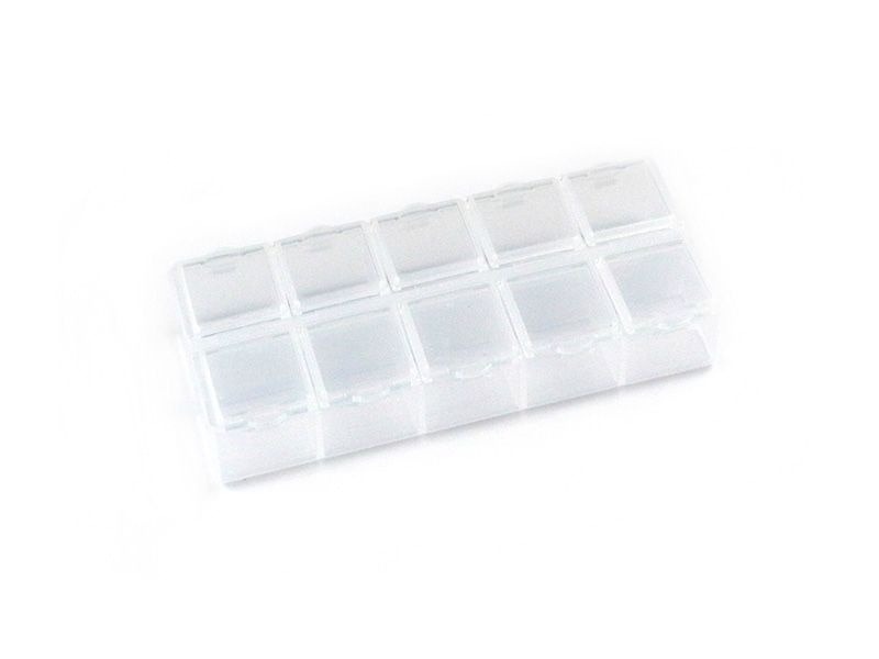 10-Compartment Parts Box (132 X 58 X 20mm) ARROWMAX
