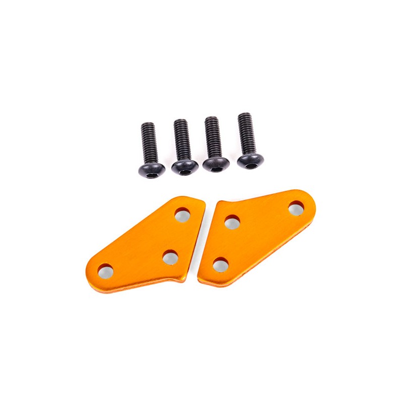 Braccetti in Alluminio Arancio per Blocchetti Sterzo 9635 e 9637