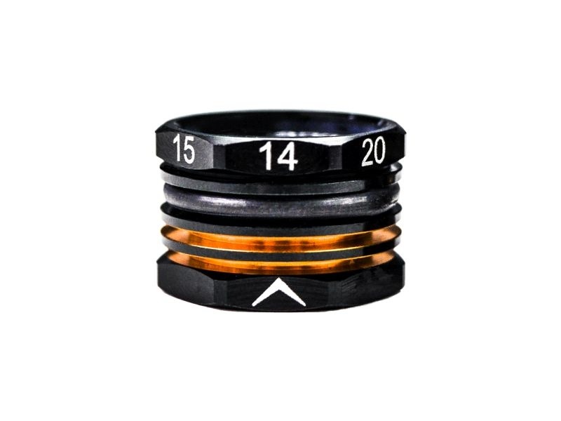 14-20mm Adjustable Ride Height Gauge Black Golden ARROWMAX