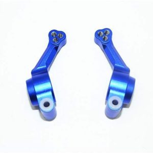 BRACCIO A SNODO POSTERIORE IN ALLUMINIO - SET 2 PEZZI blu GPM TRX 1/10 RUSTLER 4x4 HOSS