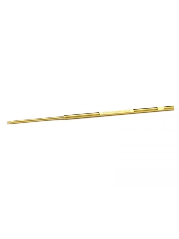 CACCIAVITE ESAGONALE .050 X 120MM Tip Only (Tungsten Steel) ARROMAX (New Tip Wolfram Steel/Titanium-Nitride Coated)