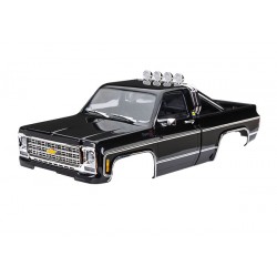 Carrozzeria K10 1979 1:18 in ABS verniciata Nera completa di accessori, richiede 9835 e passo lungo