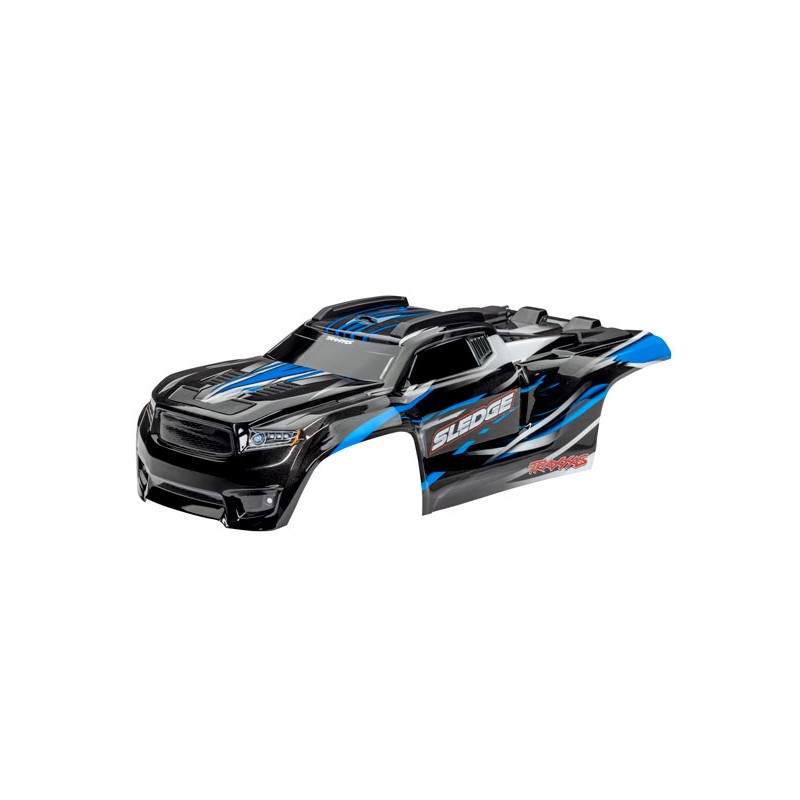 Carrozzeria Sledge Verniciata assemblata con supporti interni - Blu