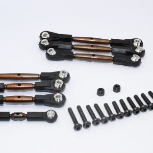 TENDITORE A MOLLA IN ACCIAIO CON ESTREMITÀ IN PLASTICA - SET 7 PZ GPM TAMIYA TT02B