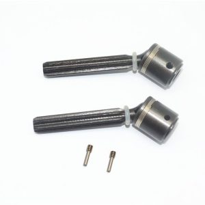 GIUNTO CVD PER ER100 SU E-REVO 2.0 -SET 4 PEZZI nero GPM TRX 1/10 E-REVO