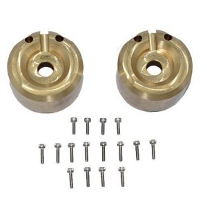 ALLOGGIAMENTO PORTALE ESTERNO IN OTTONE (ANTERIORE O POSTERIORE) HvyEd-18PCS GPM TRX TRX4 TRX6