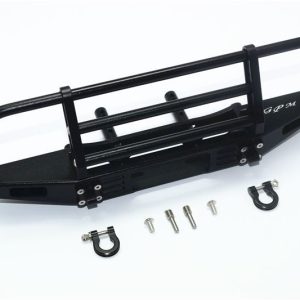 PARAURTI ANTERIORE REGOLABILE IN ALLUMINIO - SET 7 PEZZI nero GPM TRX TRX4 DEFENDER AXIAL SCX10 II
