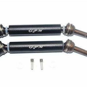 ASSE POSTERIORE N. 45 IN ACCIAIO TEMPERATO CON CORPO IN LEGA - SET 6 PEZZI nero GPM TRX XO-01