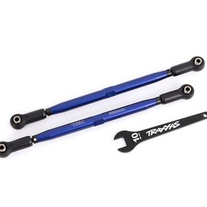 Tiranti Convergenza Alluminio 7075-T6 Xmaxx per Kit 7895 WideMAXX (2) - Blu