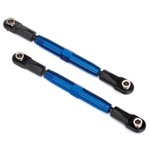 Tiranti camber posteriori anodizzati Blu alluminio 7075-T6 73mm (2)