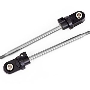 Steli ammortizzatori 92mm GTX in acciaio assemblati con uniball (2)