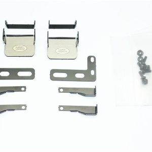 ACCESSORI PER BILANCIA PEDANA LATERALE INOX TRX-4 DEFENDER -18 PZ GPM ROADTECH ACCESSORI PER BILANCIA TRX4 DEFENDER nero