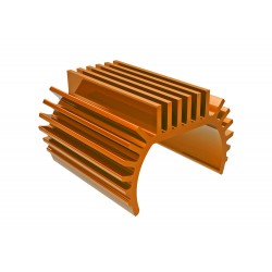 Dissipatore per Motore Titan 87T in alluminio 6061-T6 Arancio