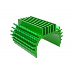 Dissipatore per Motore Titan 87T in alluminio 6061-T6 Verde