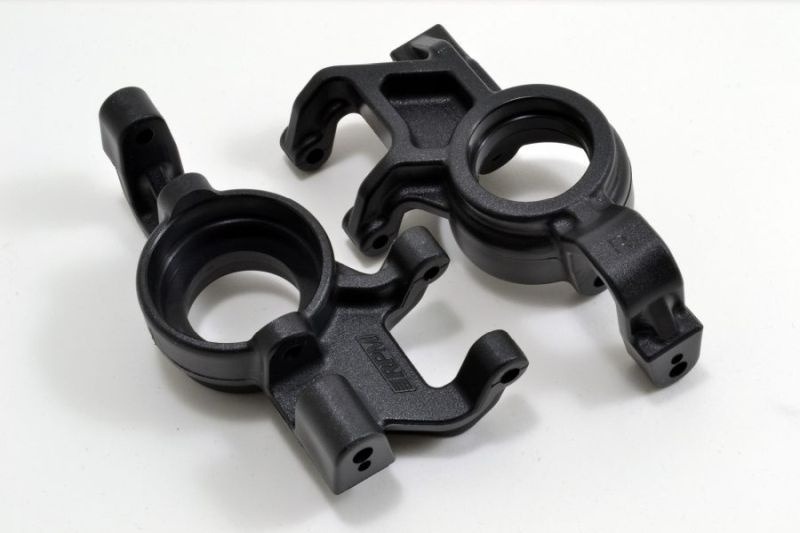 Leva dello sterzo anteriore oversize nera - inclusi 2 cuscinetti TRAXXAS XMAXX