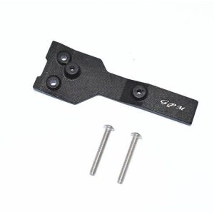 PROTEZIONE COLLEGAMENTO TELAIO POSTERIORE IN ALLUMINIO - SET 3 PEZZI nero GPM TRX 1/10 MAXX
