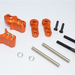 AMMORTIZZATORE POSTERIORE REGOLABILE IN ALLUMINIO - 1SET arancione GPM TRX XMAXX 6S