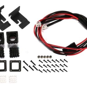 ACCESSORI BILANCIA: SPOTLIGHT PER CINGOLATI ?TYPE C?-42PC SET GPM ROADTECH SCALE ACCESS TRX4 TRX6 SCX10 II SCX10 III nero