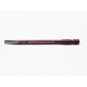 FLAT HEAD SCREWDRIVER 3.5 X 70MM  QUICK DRIVE TIP ARROWMAX (QUICK DRIVE TIP CADDY SET)