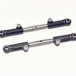 BRACCIO SUPERIORE ANTERIORE REGOLABILE IN LEGA-1PR nero GPM TRX 1/10 SLASH 4x4 STAMPEDE 4x4