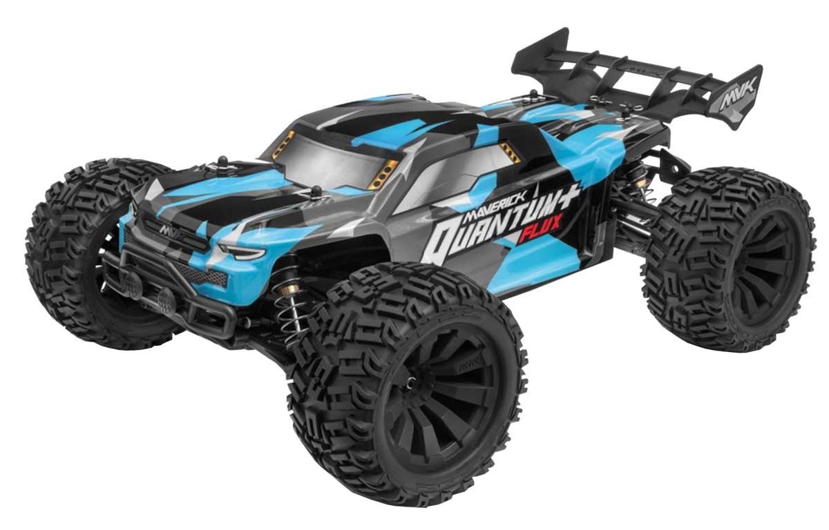 QUANTUM + XT FLUX 3S 1/10 4WD STADIUM TRUCK BLUE - immagine 10